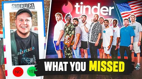 sidemen tinder 4|sidemen tinder usa bts.